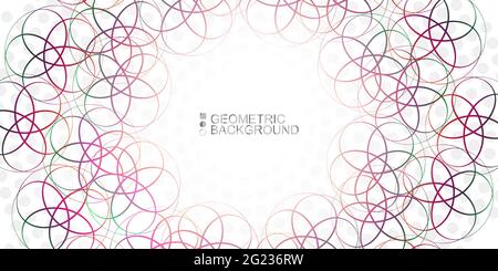 Polygeometric colorful abstract background Stock Vector
