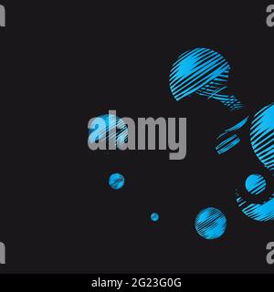Modern technology brochude decoration banner Stock Vector