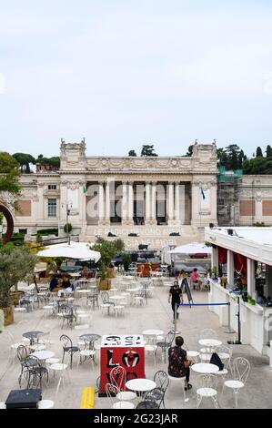 The Galleria Nazionale d’Arte Moderna e Contemporanea (National Gallery of Modern and Contemporary Art) GNAM, Rome, Italy. Stock Photo