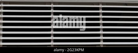 plastic ventilation Air grid close up Stock Photo