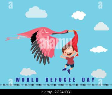 World Refugee Day Concept Vector Illustration Stock Vector Image Art world-refugee-day-concept-vector-illustration-stock-vector-image-art