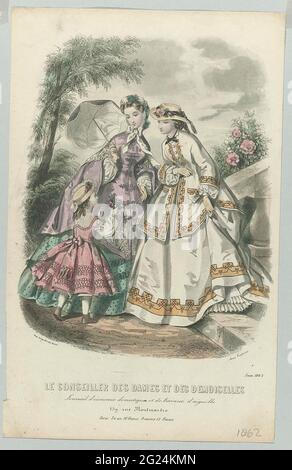 絵画 Le Conseiller des Dames Le Conseiller des Ladies et des Demoiselles, Septembre 1858