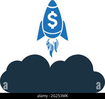 Business start up icon - Perfect for use in designing and developing websites, printed files and presentations, Promotional Materials, Illustrations o Stock Vector