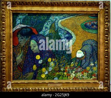 Vincent van Gogh, The Garden of Saint Paul's Hospital (The Fall of the