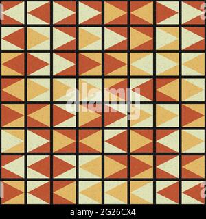 Abstract Geometrical generative computational art illustration Stock Vector