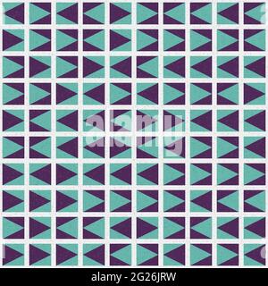 Abstract Geometrical generative computational art illustration Stock Vector