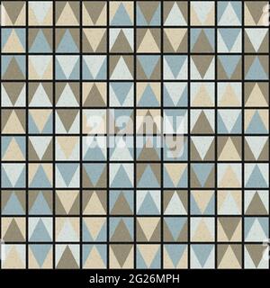 Abstract Geometrical generative computational art illustration Stock Vector