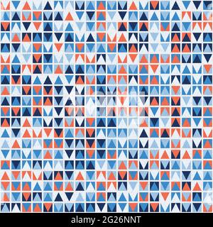 Abstract Geometrical generative computational art illustration Stock Vector