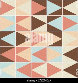 Abstract Geometrical generative computational art illustration Stock Vector
