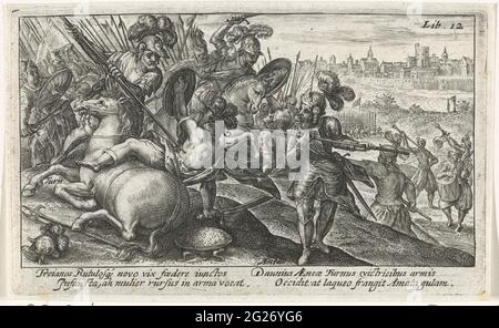 Aeneas and Turnus Stock Photo - Alamy