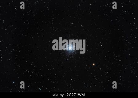 Messier 3 globular cluster in Canes Venatici. Stock Photo