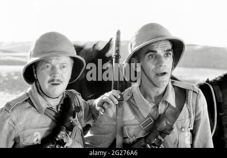 Boris Karloff, Billy Bevan, 'The Lost Patrol' (1934) RKO Radio Pictures / File Reference # 34145-105THA Stock Photo