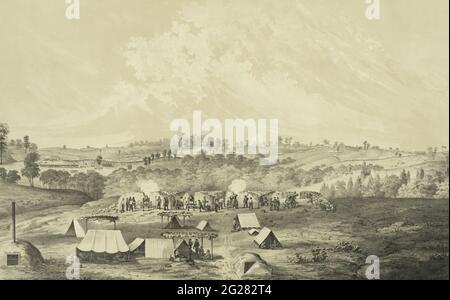 Siege of Vicksburg, Vicksburg Campaign, 1863. American Civil War. Non ...