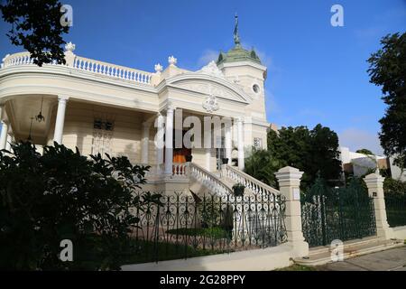 Colonial building in the city of Merida, Mexico Stock Photo