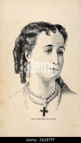 Eugénie de Montijo Napoleon III's wife, fashion icon of the 1860s