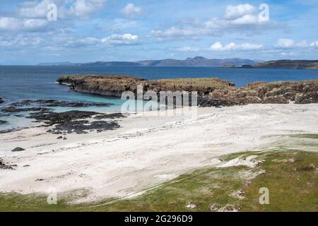 Port na Ba on the Isle of Mull Stock Photo