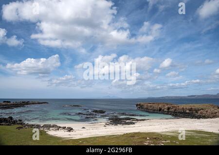 Port na Ba on the Isle of Mull Stock Photo