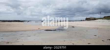 Langamull Bay on the Isle of Mull Stock Photo