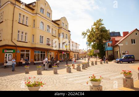 Zelenogradsk, Russia – June 09, 2021: View of the Zelenogradsk, Kaliningrad oblast. Stock Photo