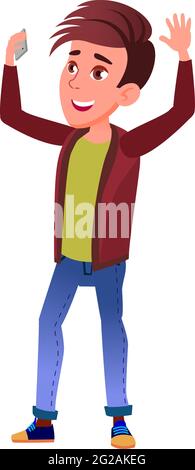 happiness boy teenager won in video game on smartphone cartoon vector Stock Vector Image & Art - Alamy happiness boy teenager won in video game on smartphone cartoon vector Stock Vector Image & Art - Alamy