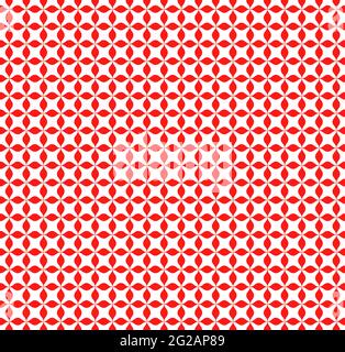 Red seamless repeating vector pattern Stock Vector