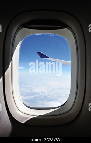 Bird view from airplane window over Florida Stock Photo - Alamy