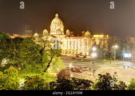 Belgrade landmarks, HDR Image Stock Photo