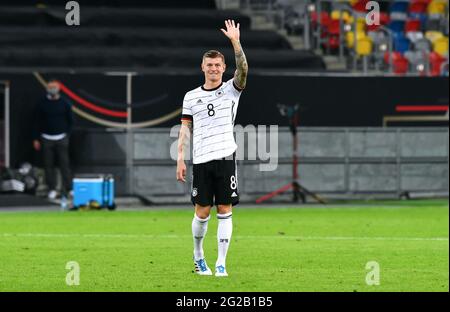 Test match for Euro 2020, Merkur-Spiel-Arena Düsseldorf: Germany - Latvia 7:1; Toni Kroos (GER). Stock Photo