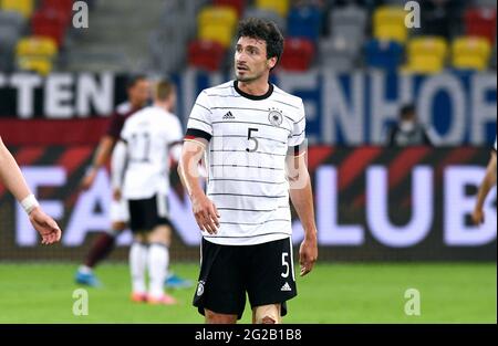 Test match for Euro 2020, Merkur-Spiel-Arena Düsseldorf: Germany - Latvia 7:1; Mats Hummels (GER). Stock Photo