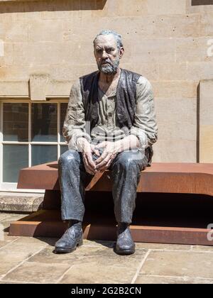 Contemporary sculpture in the grounds of Nevill Holt Hall