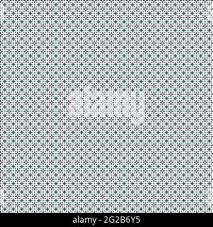 Abstract Cross-Pattern Dotted generative computational art illustration Stock Vector
