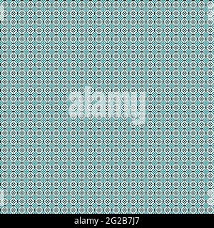 Abstract Cross-Pattern Dotted generative computational art illustration Stock Vector