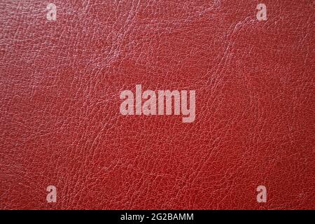 Close up of quality leather texture. Grunge skin fabric background. Stock Photo