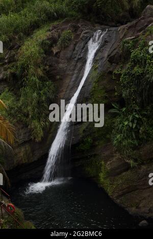 Grenada Concord Falls Windward Islands Stock Photo