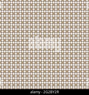 Abstract Cross-Pattern Dotted generative computational art illustration Stock Vector