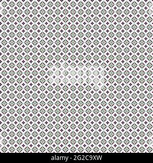 Abstract Cross-Pattern Dotted generative computational art illustration Stock Vector