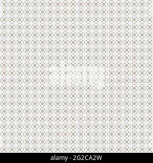 Abstract Cross-Pattern Dotted generative computational art illustration Stock Vector