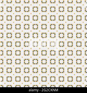 Abstract Cross-Pattern Dotted generative computational art illustration Stock Vector