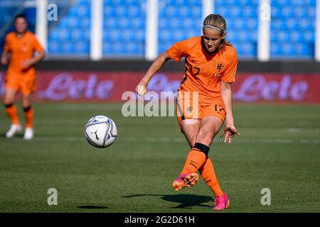 Ferrara, Italy. 10th June, 2021. Italy Women vs Netherlands, friendly football match in Ferrara, Italy, June 10 2021 Credit: Independent Photo Agency/Alamy Live News Stock Photo