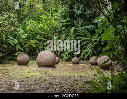 Stone Spheres (or Stone Balls) of Costa Rica Stock Photo - Alamy