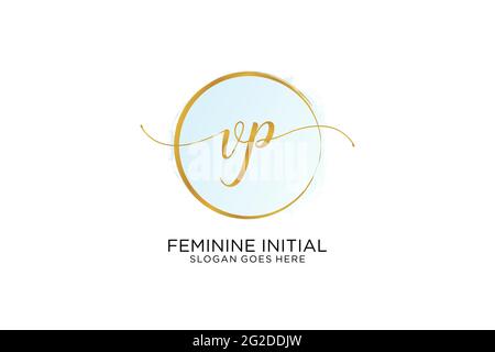 Initial VL handwriting logo with circle template vector logo of initial  wedding, fashion, floral and botanical with creative template. 13107979  Vector Art at Vecteezy