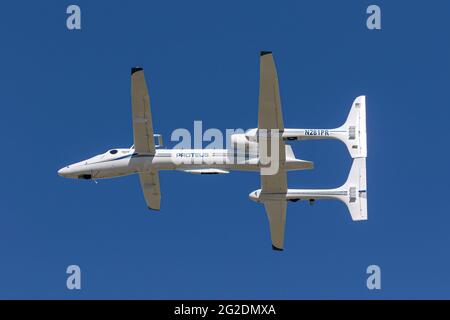 Scaled Composites Proteus experimental aircraft Stock Photo