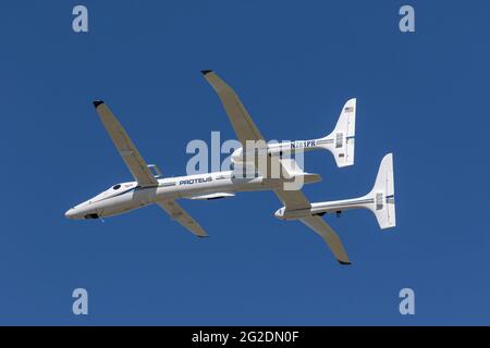 Scaled Composites Proteus experimental aircraft Stock Photo