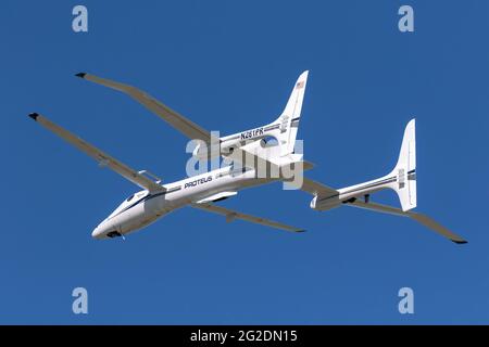 Scaled Composites Proteus experimental aircraft Stock Photo