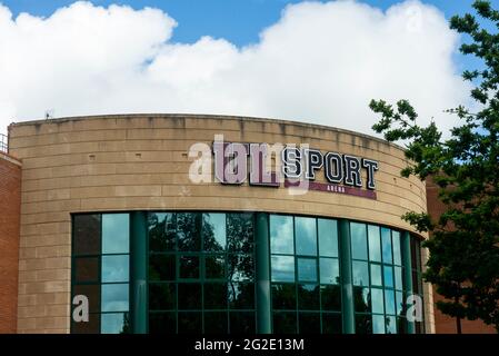 UL Sport Arena venue and events complex at the University of Limerick, Limerick, Ireland Stock Photo