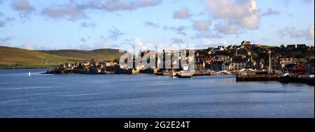 UNITED KINGDOM; PORT OF LERWICK, SHETLAND ISLANDS, SCOTLAND Stock Photo