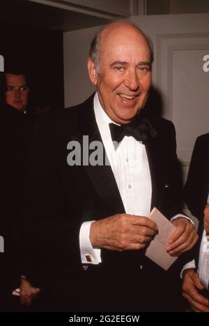 Carl Reiner 1989. Credit: Ralph Dominguez/MediaPunch Stock Photo - Alamy