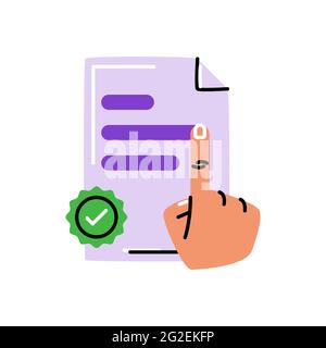 Terms of us Stock Vector