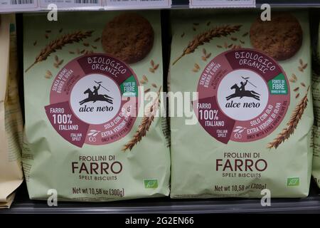  Alce Nero Organic Farro Fusilli 500 g (Pack of 2) : Grocery &  Gourmet Food