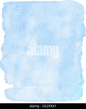 pastel blue abstract watercolor background vector illustration Stock Vector